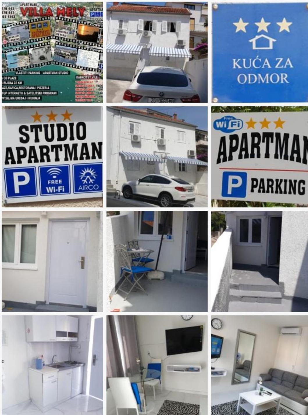 Villa Mely Crikvenica Kvarner Exterior photo